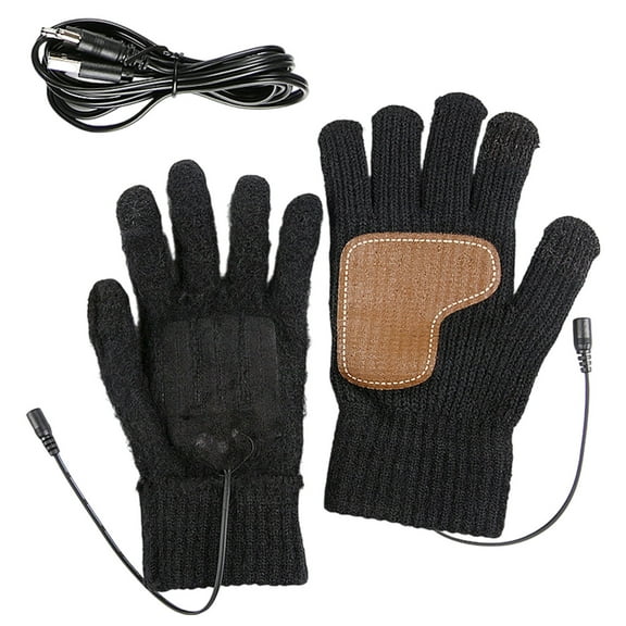 Heated Gear Rechargeable Thermal Glove with Touchscreen Compatibility for Outdoor Activities Providing Enhanced Warmth and Comfort for Cycling and Skiing
