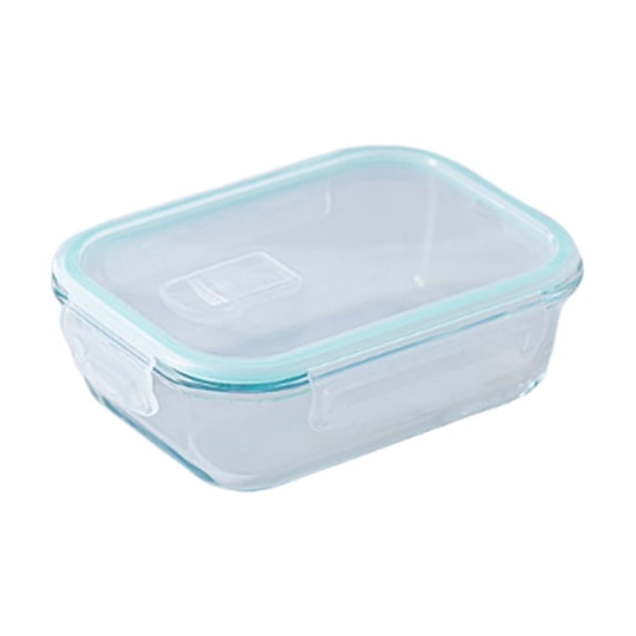 Heated Glass Lunch Box, Microwave Safe Bento Box, Fresh-keeping Divided Meal Prep Container, Portable Food Storage for Work, Leakproof Reusable