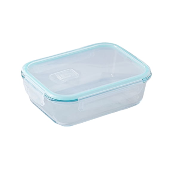 Heated Glass Lunch Box, Microwave Safe Bento Box, Fresh-keeping Divided Meal Prep Container, Portable Food Storage for Work, Leakproof Reusable