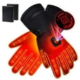 Heated Glove Liners for Men Women,Rechargeable Battery Electric Heated