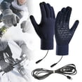 thumbnail image 1 of Heated Gloves Electric Rechargeable Battery Hand Warm Windproof Thermal Winter, 1 of 9