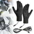 thumbnail image 1 of Heated Gloves Electric Rechargeable Battery Hand Warm Windproof Thermal Winter, 1 of 9