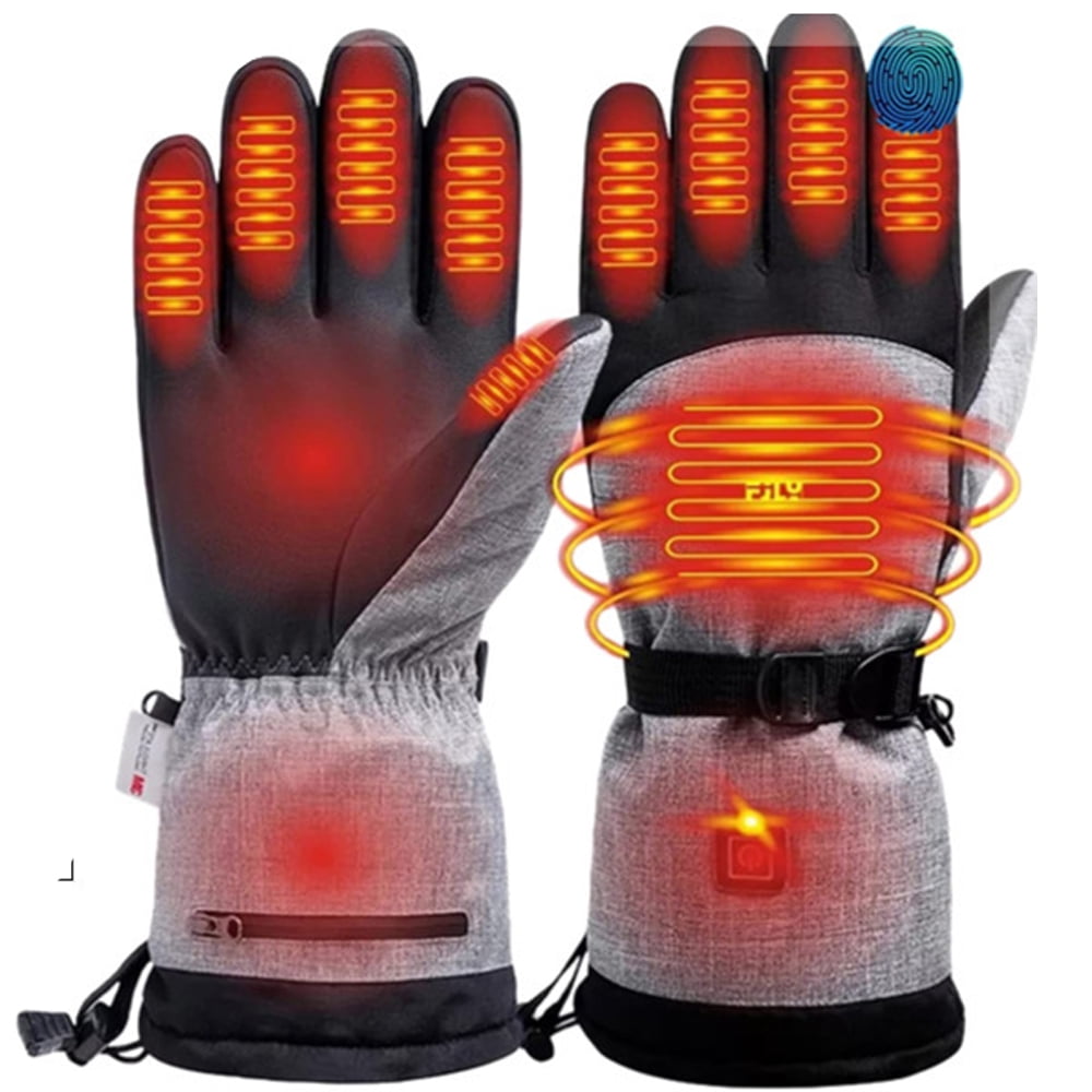 Hccsport Heated Gloves For Men Women, Rechargeable 5000mAh