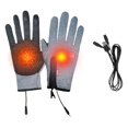 thumbnail image 1 of Heated Gloves for Men Women, Touchscreen Winter Warm Gloves for Cold Weather Work USB Powered, Electric Heating Mittens Waterproof Windproof Thermal Warm Winter Gifts for Skiing Cycling, 1 of 9