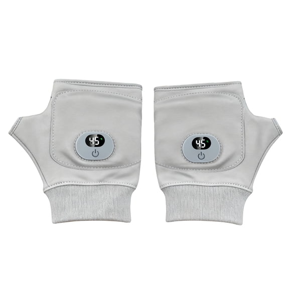 Heated Gloves Rechargeable Electric Heating Gloves Three Temperature Control USB Charging Digital Display Winter Warm Gloves for Skiing Cycling Outdoor