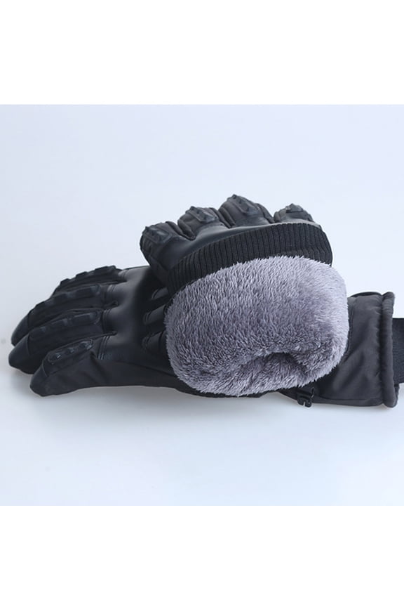 Heated Gloves, Rechargeable Heated Gloves for Men Women, Waterproof Electric Heating Ski Gloves with Touchscreen for Cold Weather Motorcycle Skiing Snowboarding Hiking Hunting Gifts