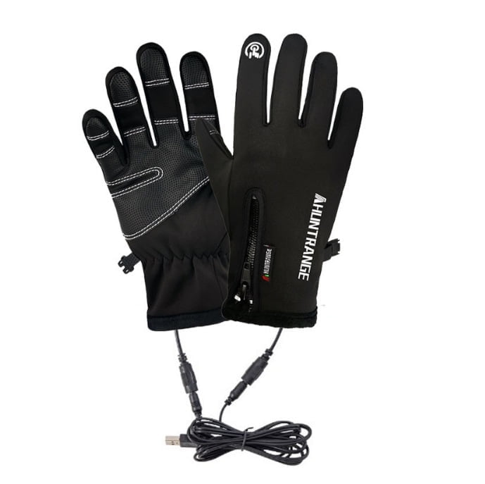 Heated Gloves USB Rechargeable Battery Powered Electric Heated Hand ...