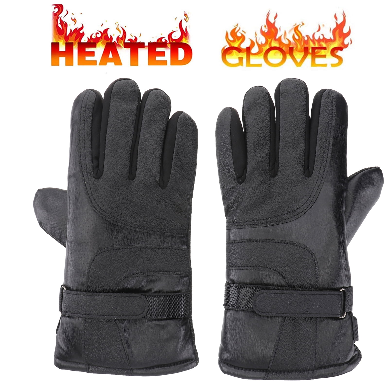 Heated Gloves Winter Hand Warmer, Touch Screen Rechargeable Heating