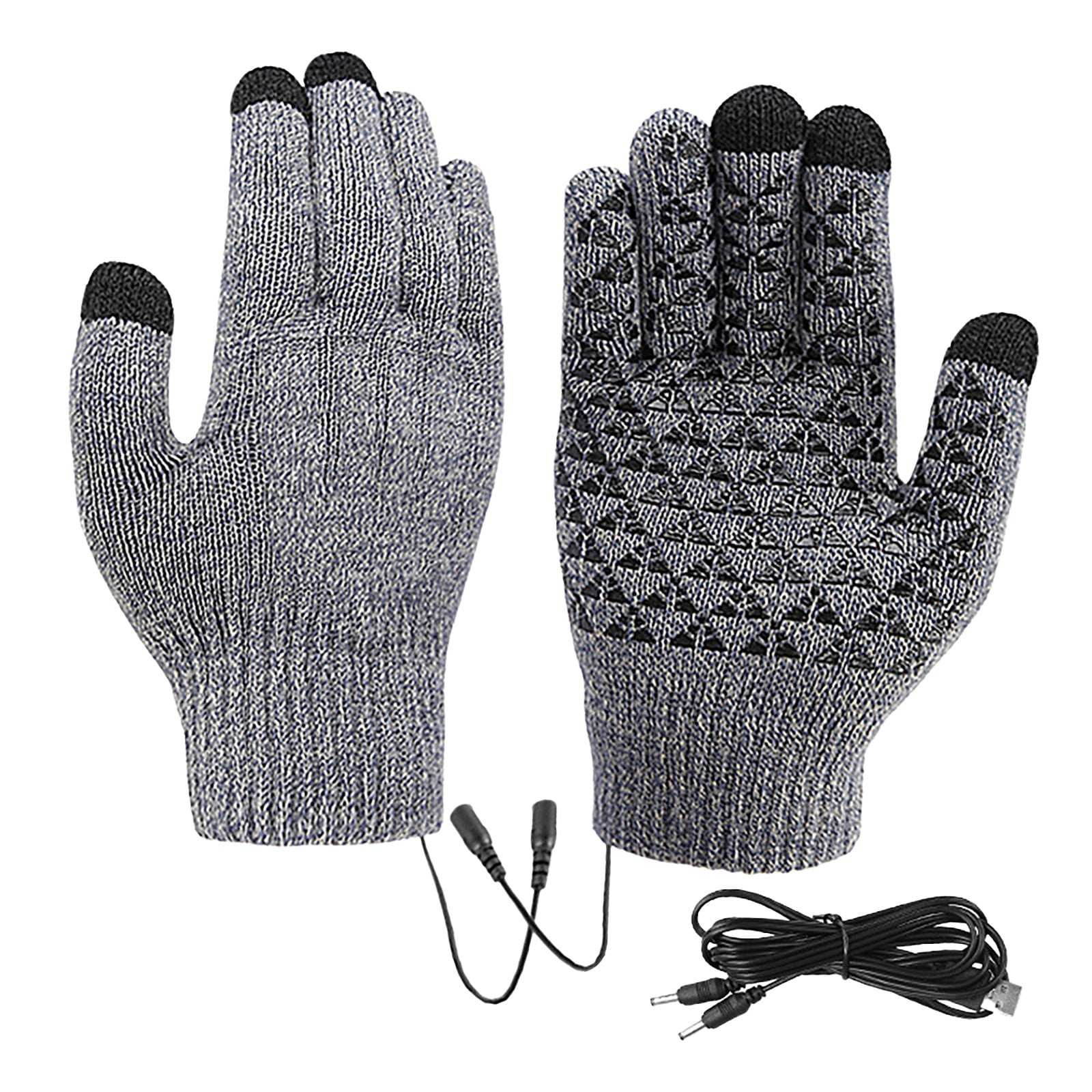 AQITTI Heated Gloves for Men,USB Heated Gloves,BicycleStore Warm Winter Heated Gloves,Heated Gloves for Men as Gift