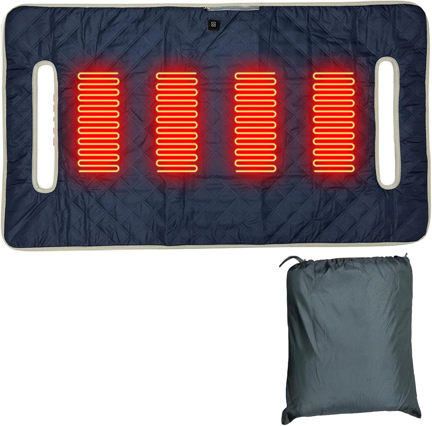 Heated Golf Cart Seat Cover, Waterproof Universal Fit Heated Cushion ...