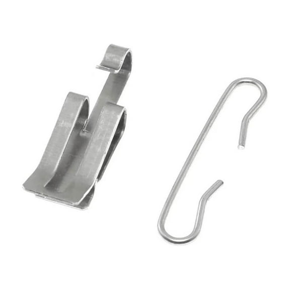 Heated Gutter Deicing Roof Edge Clip for Outdoor Melting System Secure Fastener Aluminum Hook and Clamp Fixing Clip