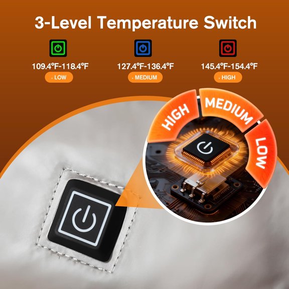 Heated Hand Warmer Pouch Hand Muff with 10000mAh Rechargeable Power Bank Portable USB Hand Warmer Muff$$Sport & Recreation Other