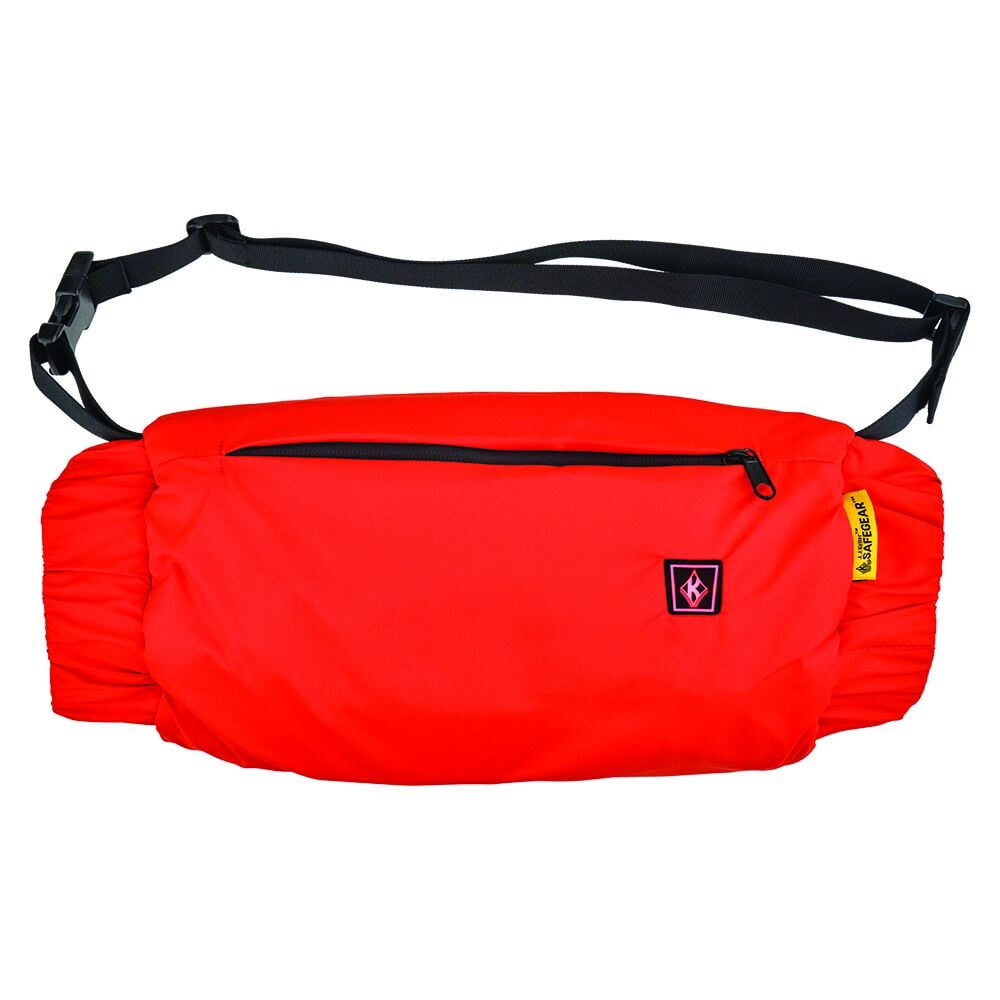 Heated Hand Warmer, Recharge, Up to 12 Hours of Warmth, Orange, SAFEGEAR