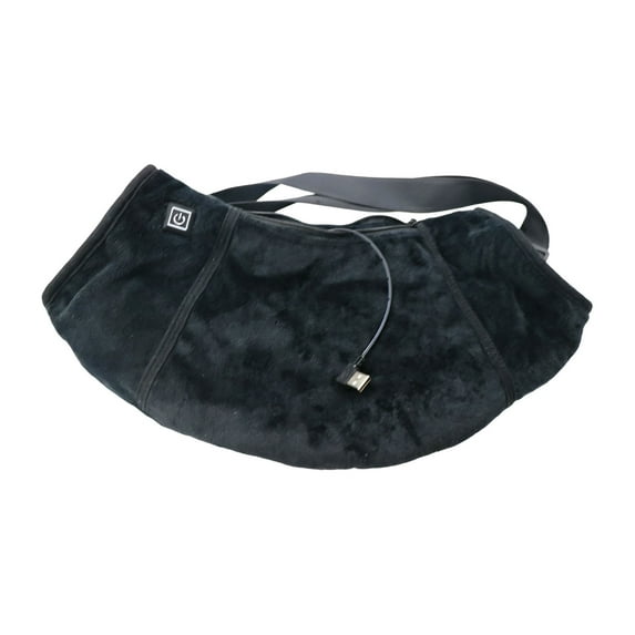 Heated Hand Warmers Pouch with Rechargeable Battery for Outdoor Use Adjustable Strap and Pocket Waist Pouch Warmth Solution for Football and Camping