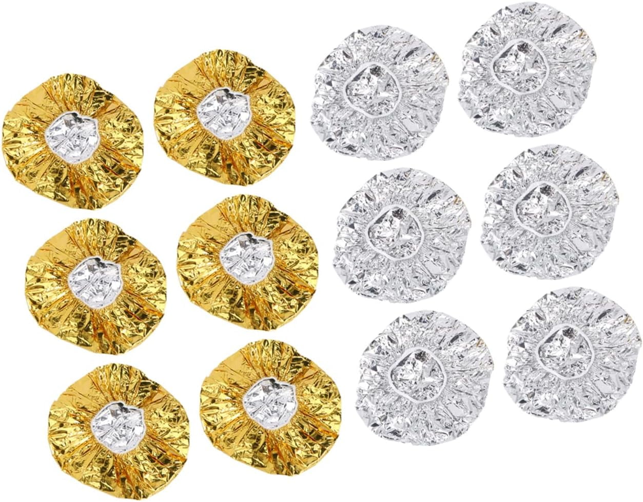 Heated Hats 12pcs Foil Thermal Aluminum Cordless Hair Silver Deep Hot