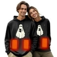 thumbnail image 1 of Heated Hoodie for Men Women USB Electric Heating Sweatshirt Winter Warm Hooded Jacket Adjustable Temperature, 1 of 4