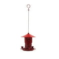 Heated Hummingbird Feeders for Outdoors Heat Lamp Metal Double Layer
