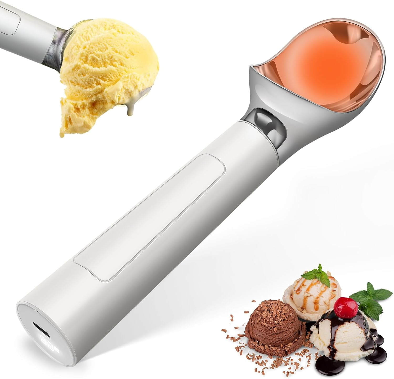 automatic ice cream scoop