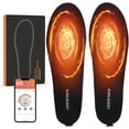 thumbnail image 1 of Heated Insoles, APP Control Heated Insoles for Women Men, 5000mAh Rechargeable Foot Toe Warmer Insoles, Electric Heated Shoes Insoles for Hiking Camping Skiing Hunting Outdoor Work, Thermal Insoles, 1 of 6