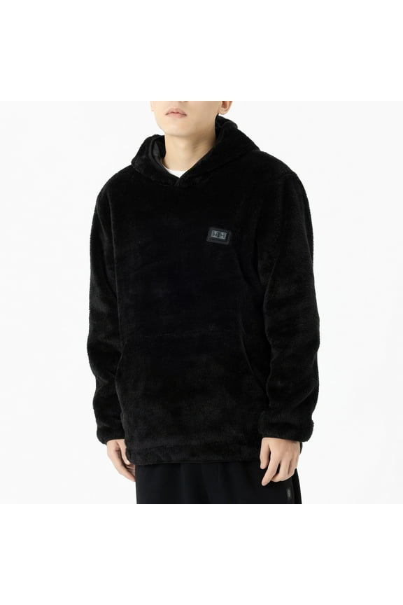 Heated Jacket for Men Women USB Intelligent Constant Temperature Heated Jackets Winter Body Warmer Waterproof Zipper Hooded Coat for Outdoor Camping Riding Unisex (No Battery) Black L