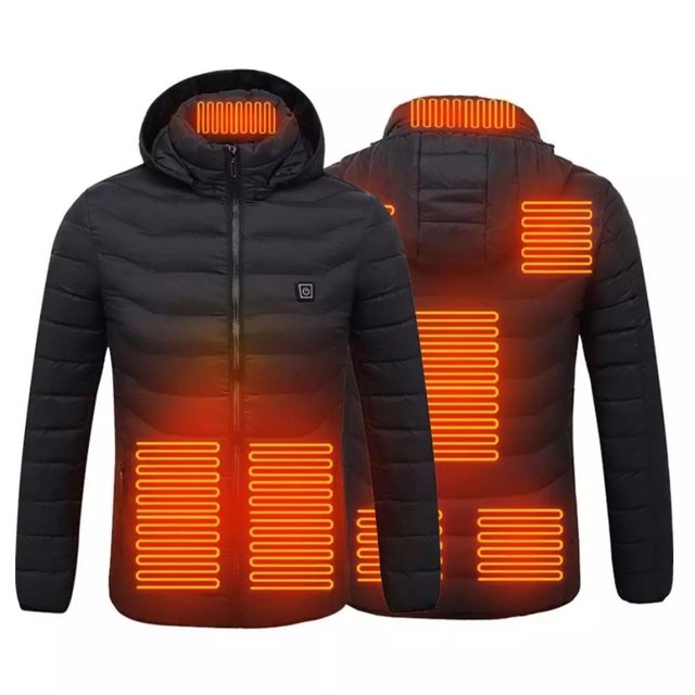 Heated Jacket with 8 Heating Zones, Heated Jackets for Men Ideal for