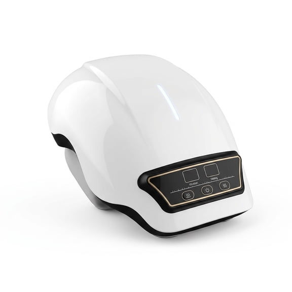 Heated Knee Massager with Vibration, Rechargeable Electric Knee Joint Massage Machine with Adjustable Heat & Vibration Modes, Portable Knee Therapy Massager for Arthritis, Joint Pain & Muscle