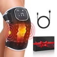 thumbnail image 1 of Heated Knee Massager with Red Light, Cordless Knee Wrap with Vibration Massage, 660 & 850nm Red Light for Joint/Elbow/Shoulder Massager for Family, 1 of 10