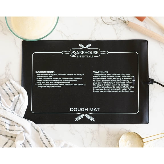 Heated Large Dough Mat 12x18