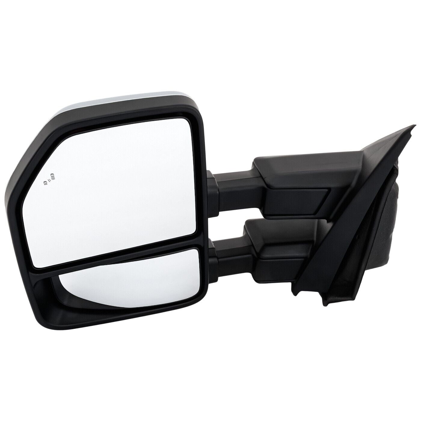 Mirror For 2019-22 Ram 1500 RH Power Heated Power Fold with Blind Spot Textured