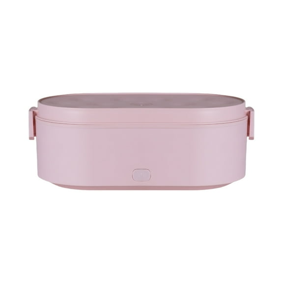 Heated Lunch Box, Portable Food Warmer, Lunch Container with Fast Heating Technology, Leak-Proof Designing Box for Home Office (9.84x3.54x1.96 Inch)