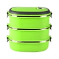 thumbnail image 1 of Heated Lunch Box Portable Rectangular with Removable Partition Insulated Lunch Box for Students, 1 of 3