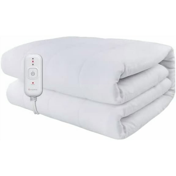 Heated Mattress Pad Mini Twin Size 31" x 55", Single Controller Quilted Electric Mattress Pads with 7- Layer Structure, 3 Heat Settings, 10H Auto-Off, for Mom, Washable$$Home Decor, Kitchen, & Other