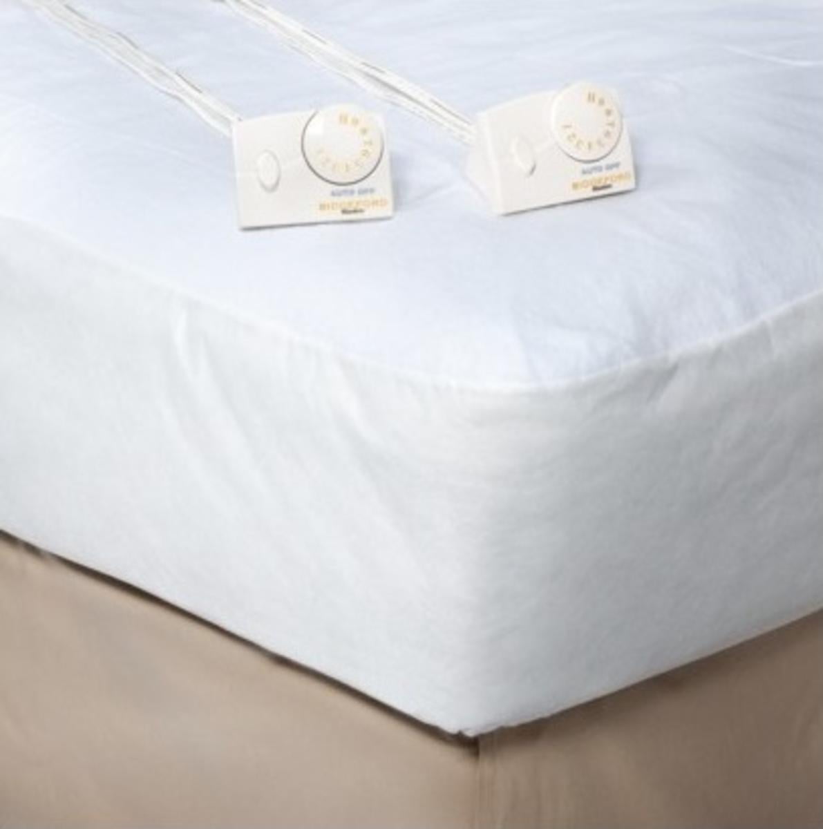 Heated Mattress Pad with Electric Analog Controller, Queen