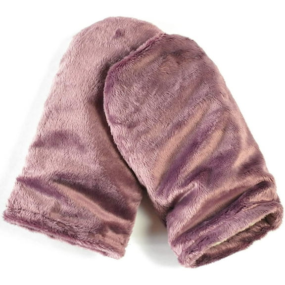 Heated Microwavable Mitts - Herbal Hot/Cold Deep Penetrating Herbal Aromatherapy Therapy Mittens with Flaxseed and Herbs - Charcoal