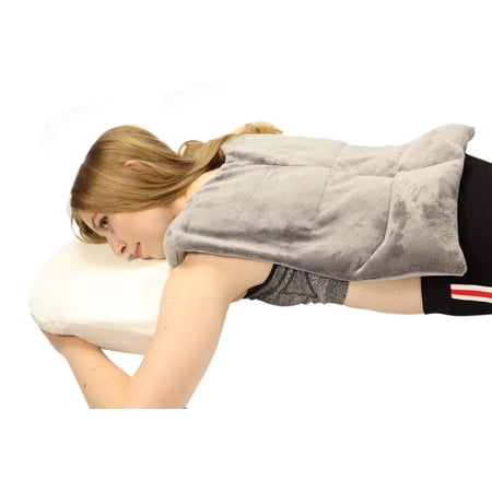 Heated Microwaveable Back Wrap - Herbal Hot/Cold Deep Penetrating Herbal Aromatherapy