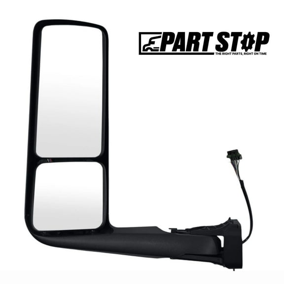 Heated Mirror Assembly with Turn Signal  Fits International LT Trucks | Driver