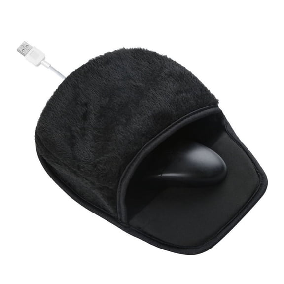 Heated Mouse Pad Hand Warmer USB Heated Gaming Mousepad Men Women Great Gift for Office Home Computer Laptop