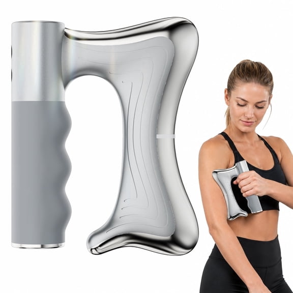 Heated Muscle Scraper Tool Electric Fascia Knife Massager with Heating, Vibration, Gua Sha for Deep Tissue Relief