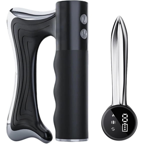 Heated Muscle Scraper Tool, Fascia Release Full Body Contouring Machine, Muscle Scraper Tool Features Modes: Vibration, Heat Therapy and Microcurrent, Fascia Instant Muscle Relaxation Soreness Relief