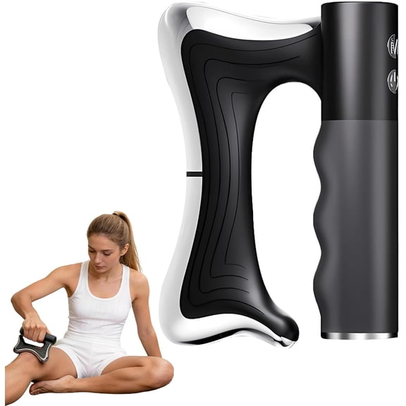 Heated Muscle Scraping Tool, Electric Fascia Knife Massager Heating and Vibration, Full Body Contouri, Electric Fascia Knife Massager Heating and Vibration, Full Body Contouring Device, Muscle Relief