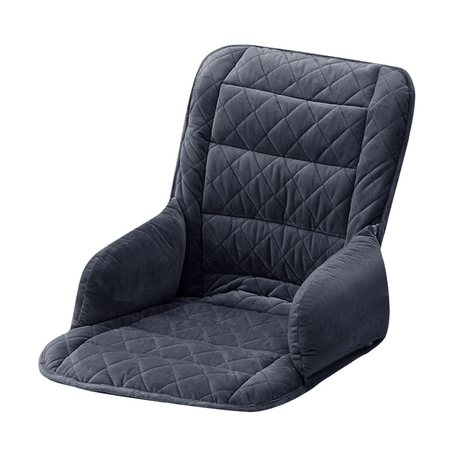 Heated Office Chair Cushion with Lumbar Support, USB Powered Heating Seat Pad with 3 Heat Levels, Large Area Warmth for Desk Chairs, Wheelchairs and Home Office Use with Timer Function