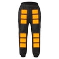 thumbnail image 1 of Heated Pants for Men Women USB Rechargeable Trousers with 18 Heated Zones Winter Warm Waterproof Sweatpants, 1 of 8