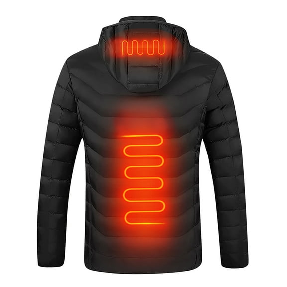 Heated Performance Shell Jackets Plus Size Heated Vest Dual Control 2 Heating Vest Heated Jacket Heating Winter Coat for Men and Women