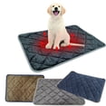 thumbnail image 1 of Heated Pet Bed with Waterproof Heating Pad for Extra Warmth and Comfort, Thermal Pet Mat for Indoor and Outdoor Use, Cozy Sleeping Spot for Dogs and Cats., 1 of 8