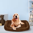 thumbnail image 1 of Heated Pet Bed for Dogs and Cats with Non- Bottom Washable Soft Kennel Mat Winter Warm Sleeping Pad, 1 of 6