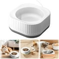 thumbnail image 1 of Heated Pet Bowl, Automatic Thermostatic Control Outdoor Water Bowl for Dogs and Cats, Frost Proof Anti-Freeze Dish for Winter Use, Plug-in Electric, Yin-03, 1 of 10