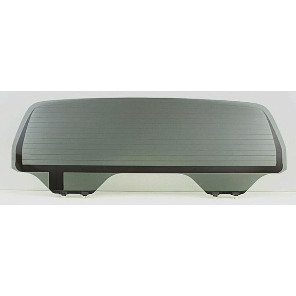 Heated Power Drop Down Style Back Window Back Glass Compatible with Toyota Tundra 4 Door Crew Cab Pickups 2007-2021 Models