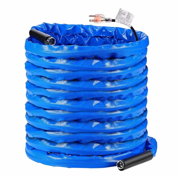 Heated RV Water Hose 100ft -45F Antifreeze RV Hose, Winter Camping Water Hose, Drinking Water Safe Heated Hose for RV, Trailer, Pet Watering
