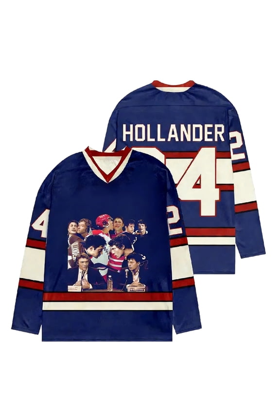 Heated Rivalry Hockey Jersey Shane Hollander & Ilya Rozanov Jersey Men/Women Unisex Long Sleeve Shirts for Fans