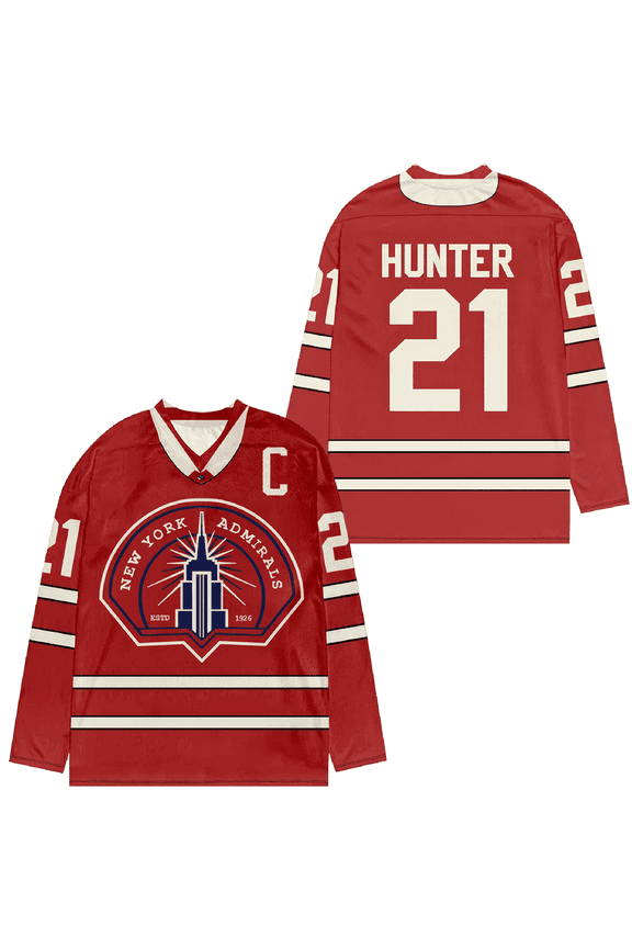 Heated Rivalry Hockey Merch 21 Hunter Fan Apparel Jersey V-Neck Sweatshirts Cosplay Winter Long-Sleeve  Top